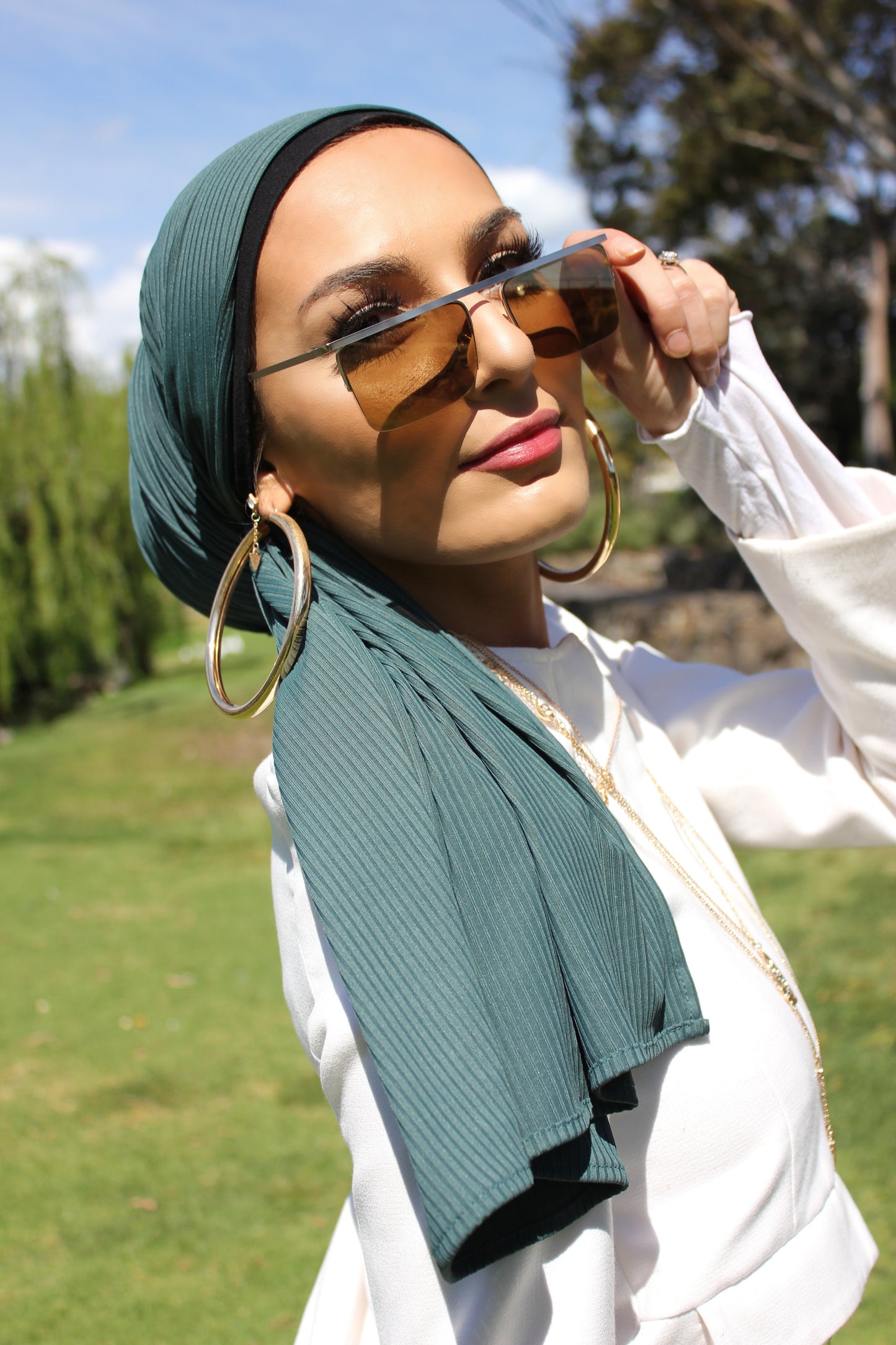 Ribbed Jersey - Emerald