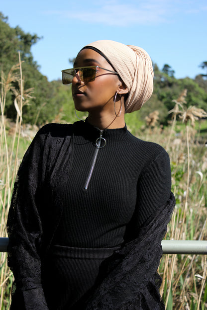 Ribbed Jersey - Fossil