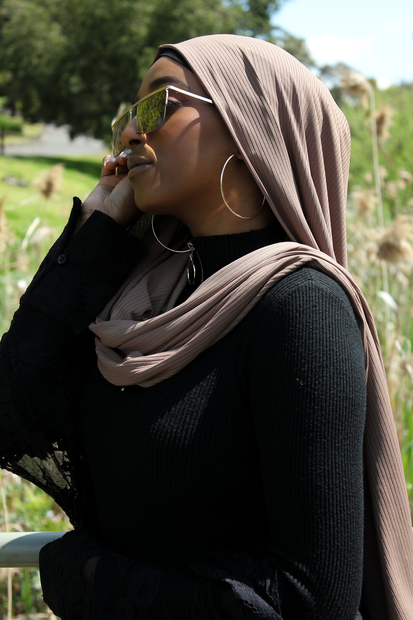 Ribbed Jersey - Willow