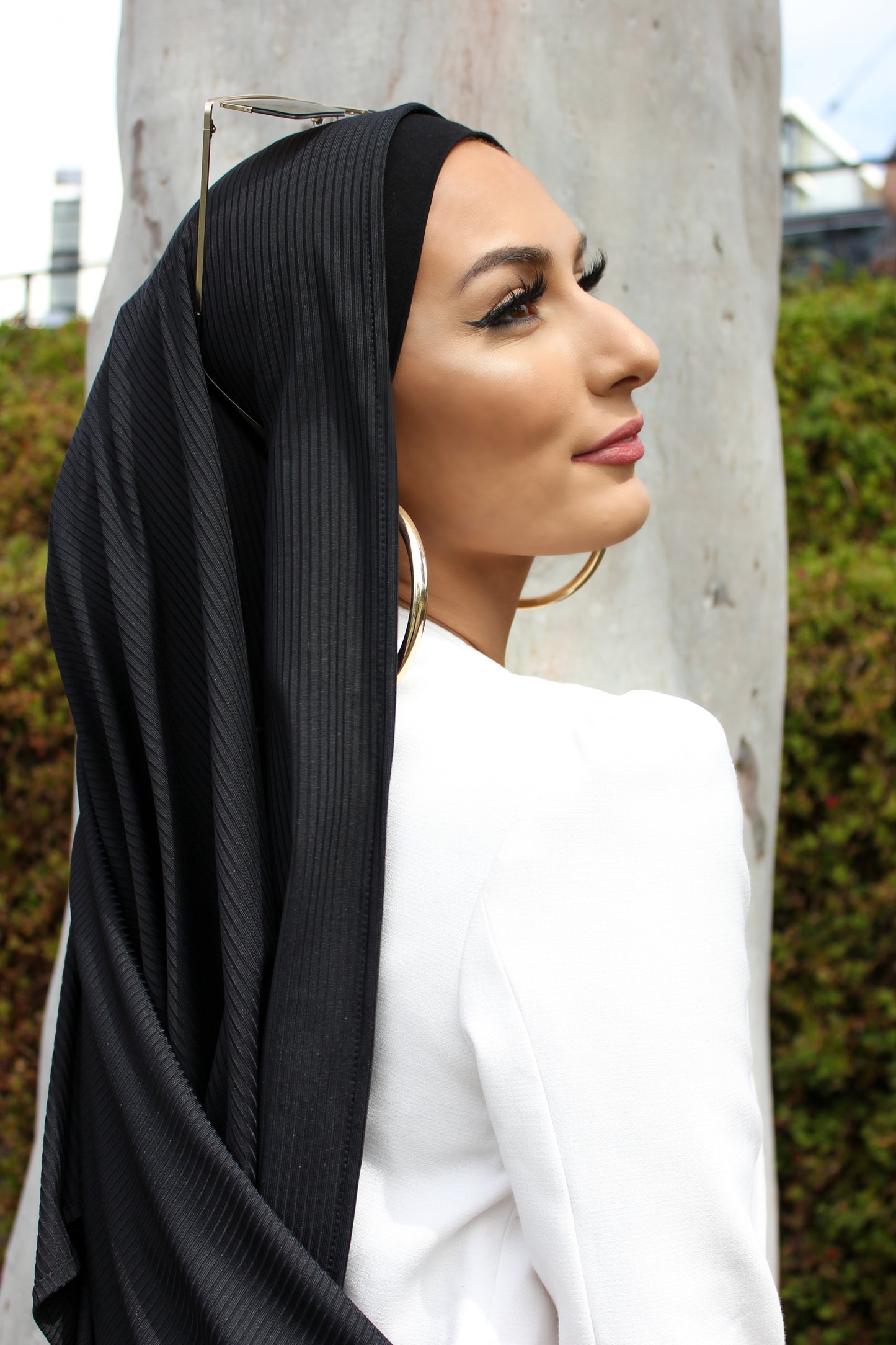 Ribbed Jersey - Ebony