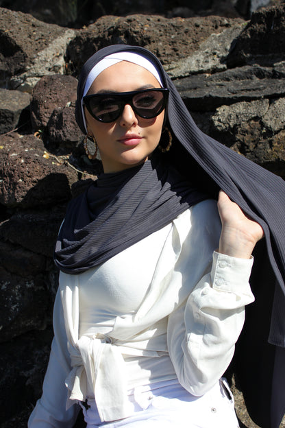 Ribbed Jersey - Stone