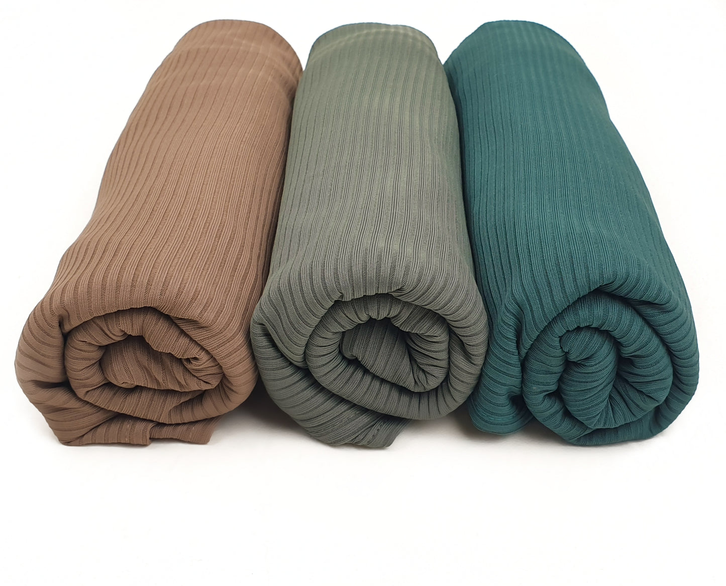 Ribbed Jersey - Emerald