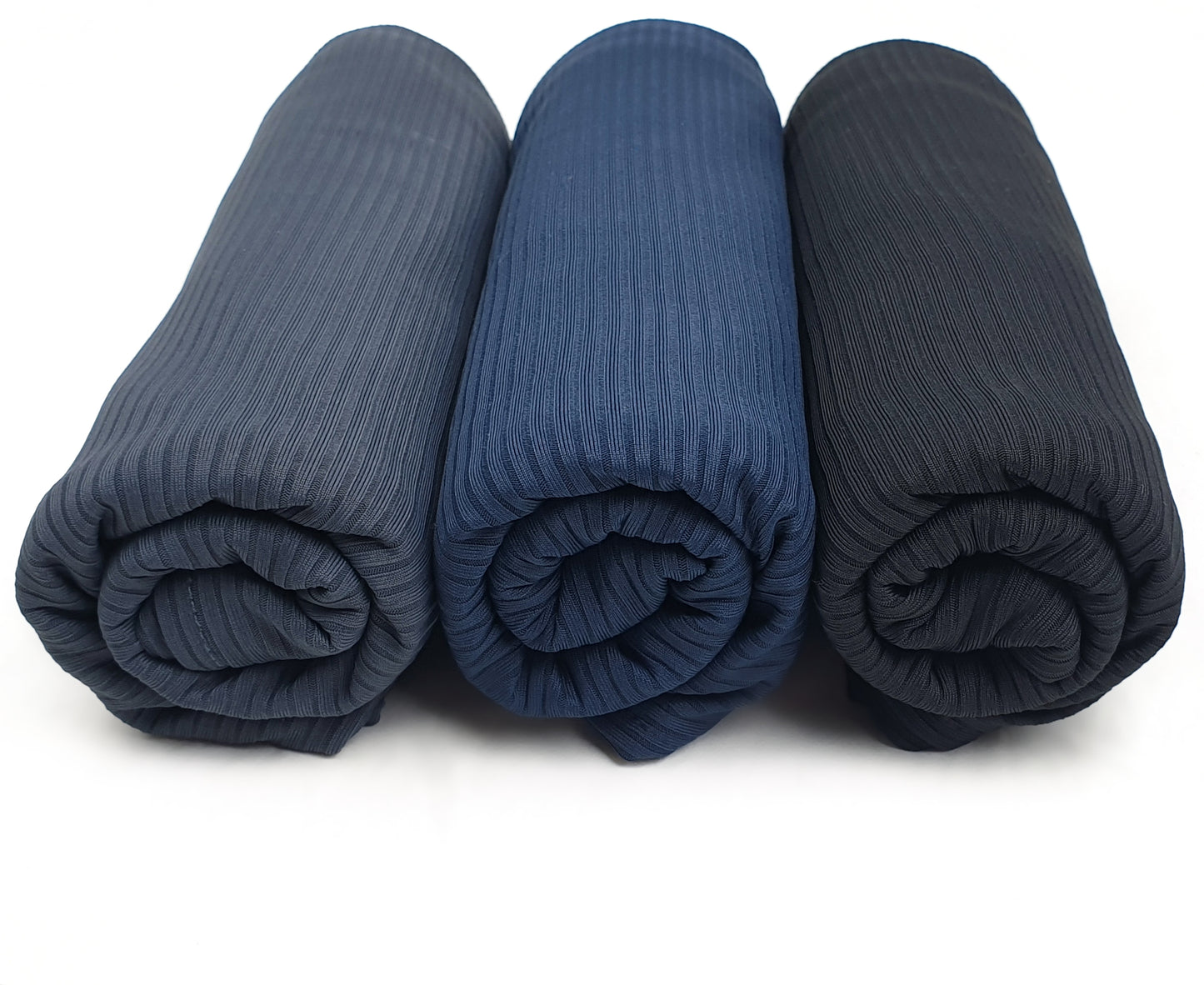 Ribbed Jersey - Ebony
