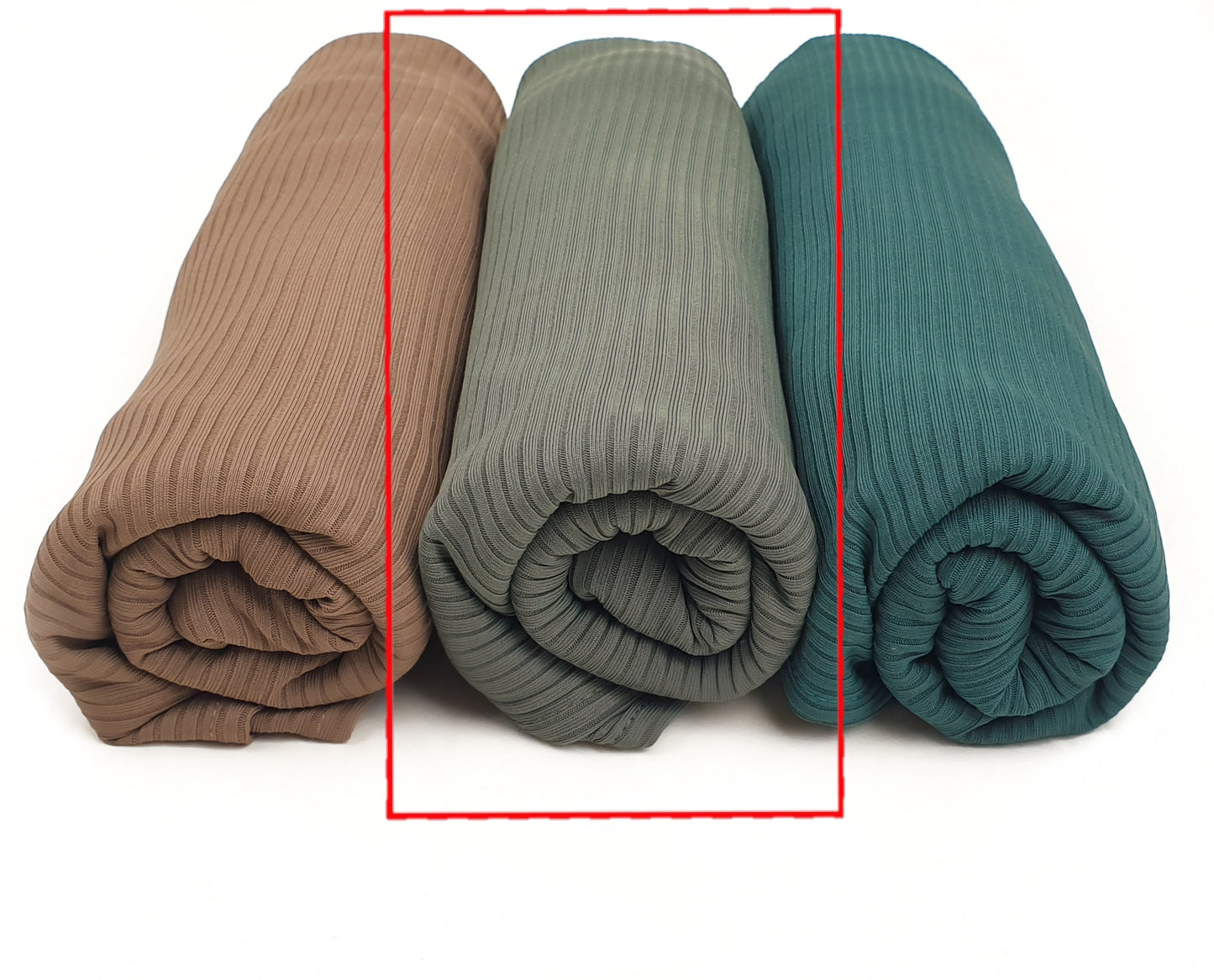 Ribbed Jersey - Rosemary