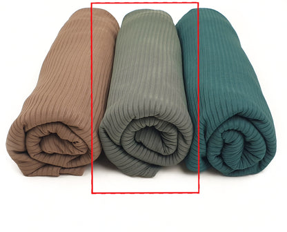 Ribbed Jersey - Rosemary
