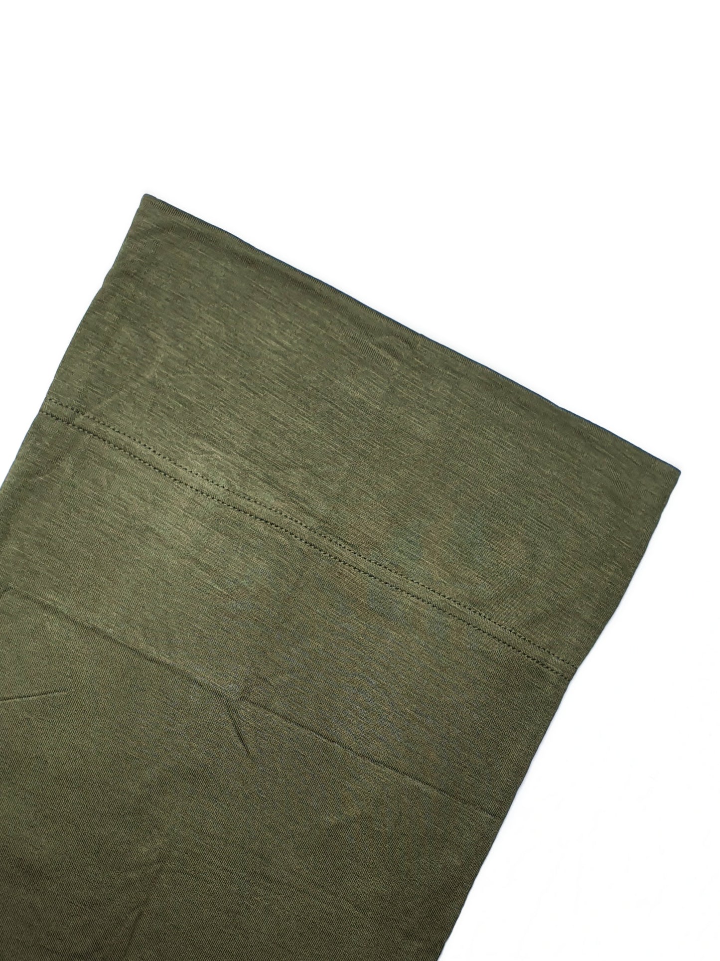 DEEP OLIVE Straight Cap