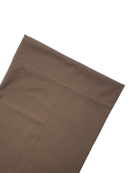 Ribbed Straight Cap - Willow