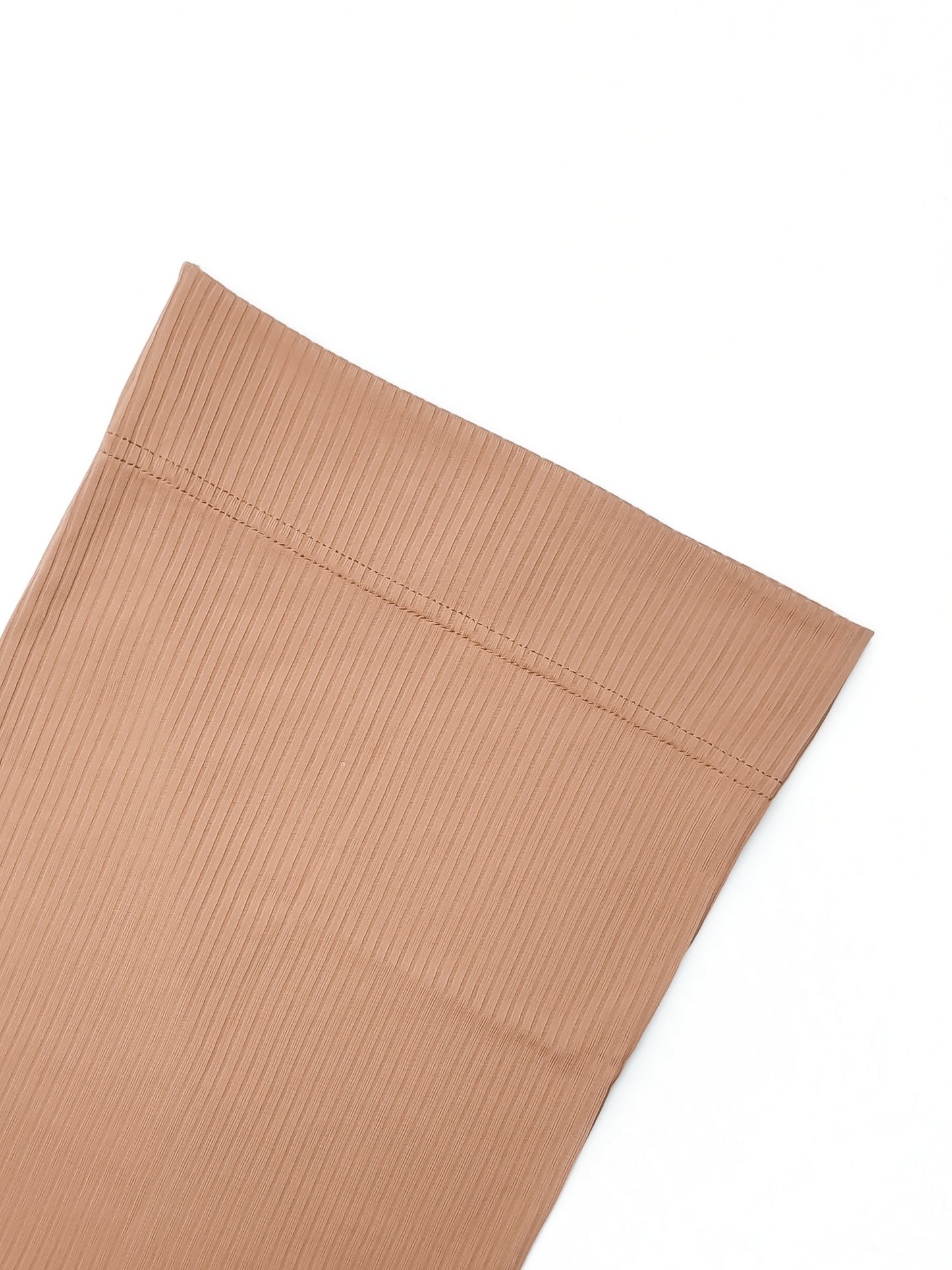Ribbed Straight Cap - Maple