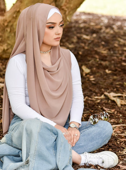Stella Chiffon - Rosewood