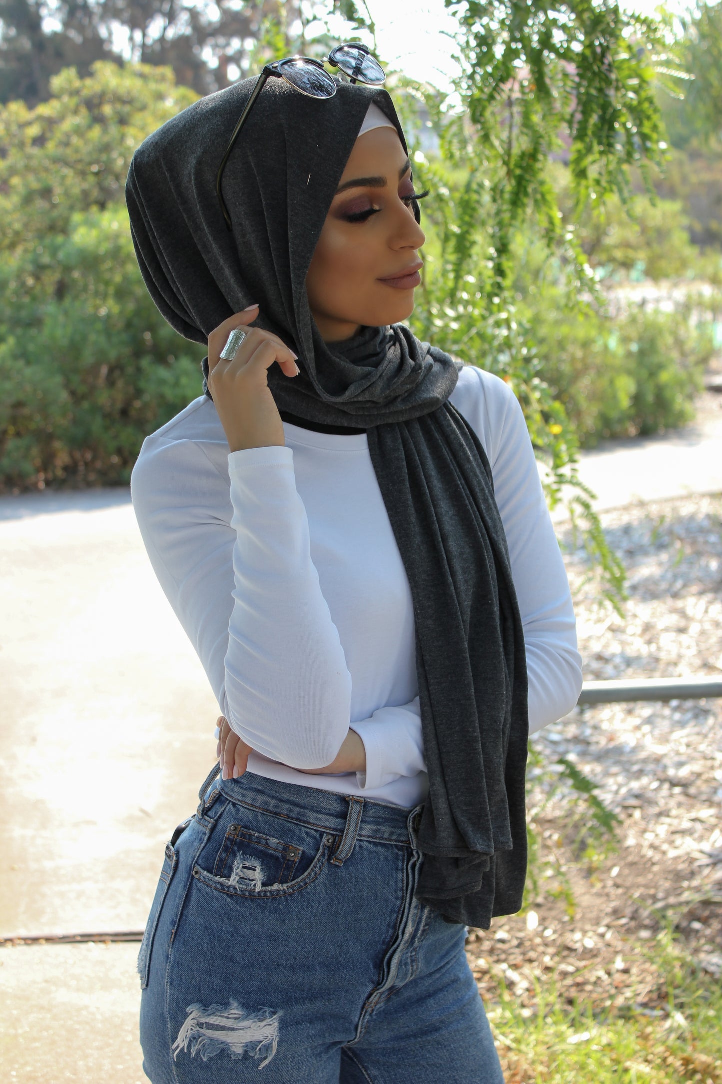 Maxi Jersey - Dark Grey Marle
