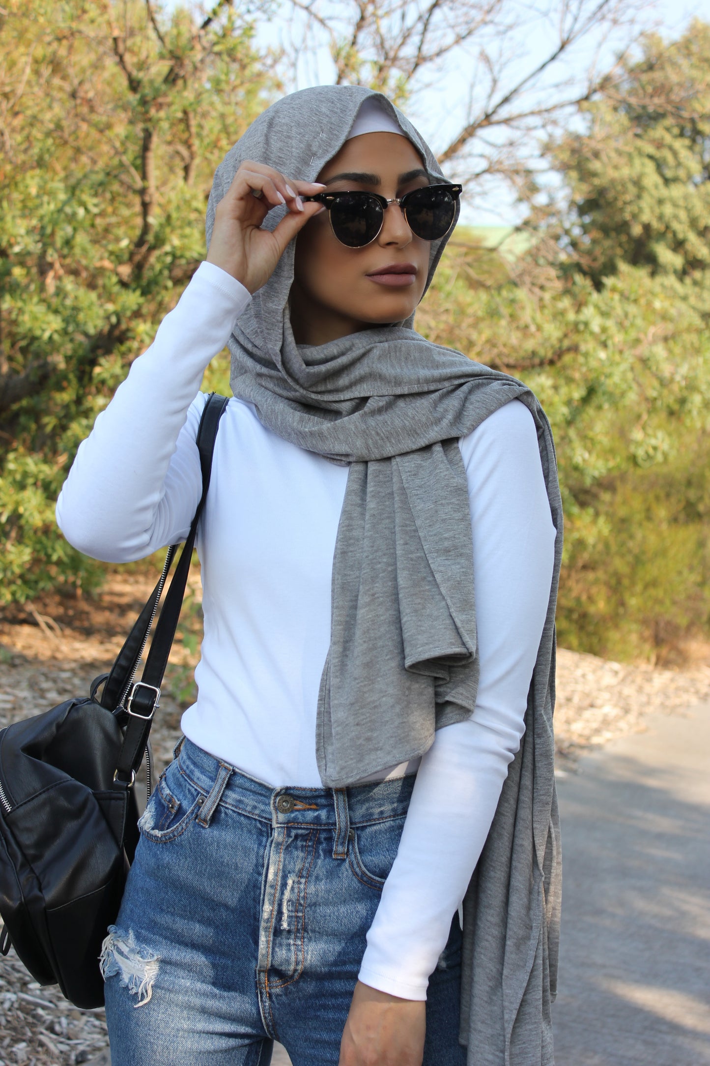 Maxi Jersey - Grey Marle