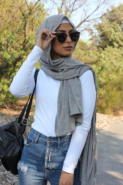 Maxi Jersey - Grey Marle