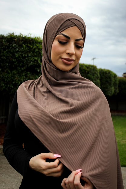 Instant Ribbed Jersey - Willow