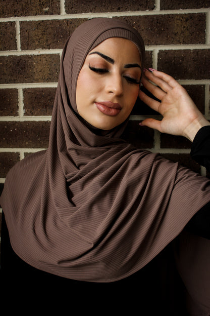 Instant Ribbed Jersey - Willow