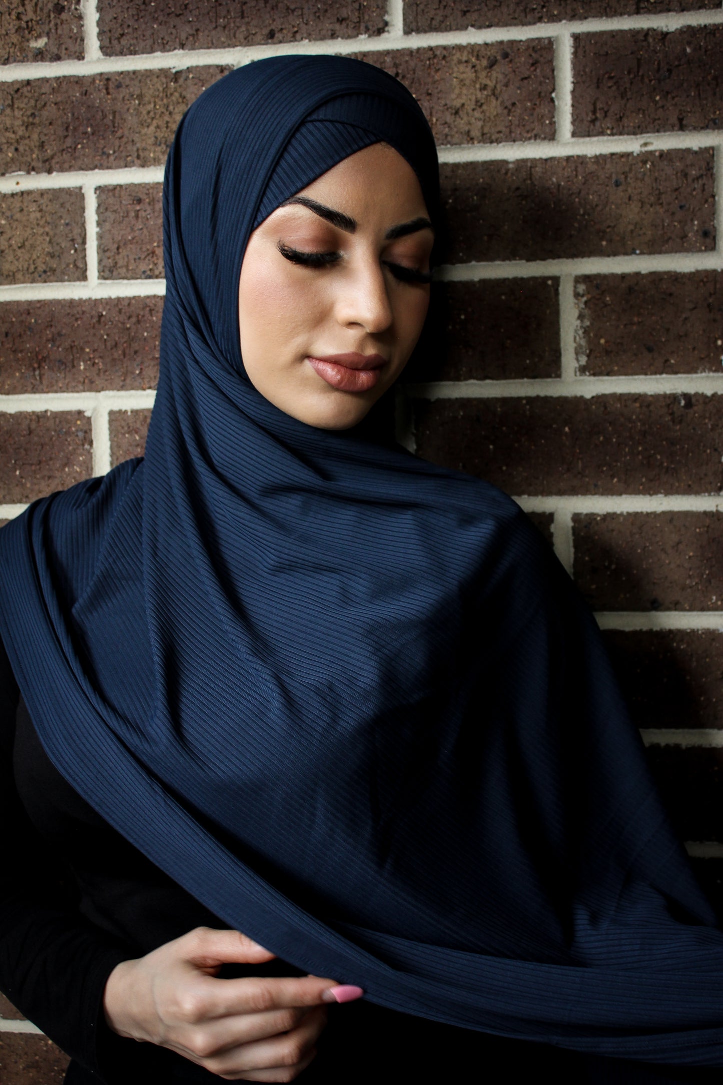 Instant Ribbed Jersey - Cadet