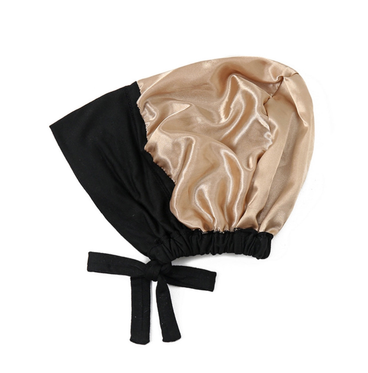 Satin Lined Undercap - Black
