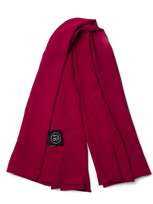 BURGUNDY Luxe Chiffon