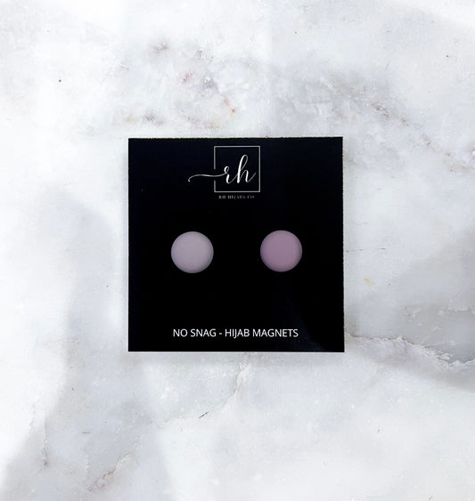 Matte Hijab Magnets - Lilac & Lavender