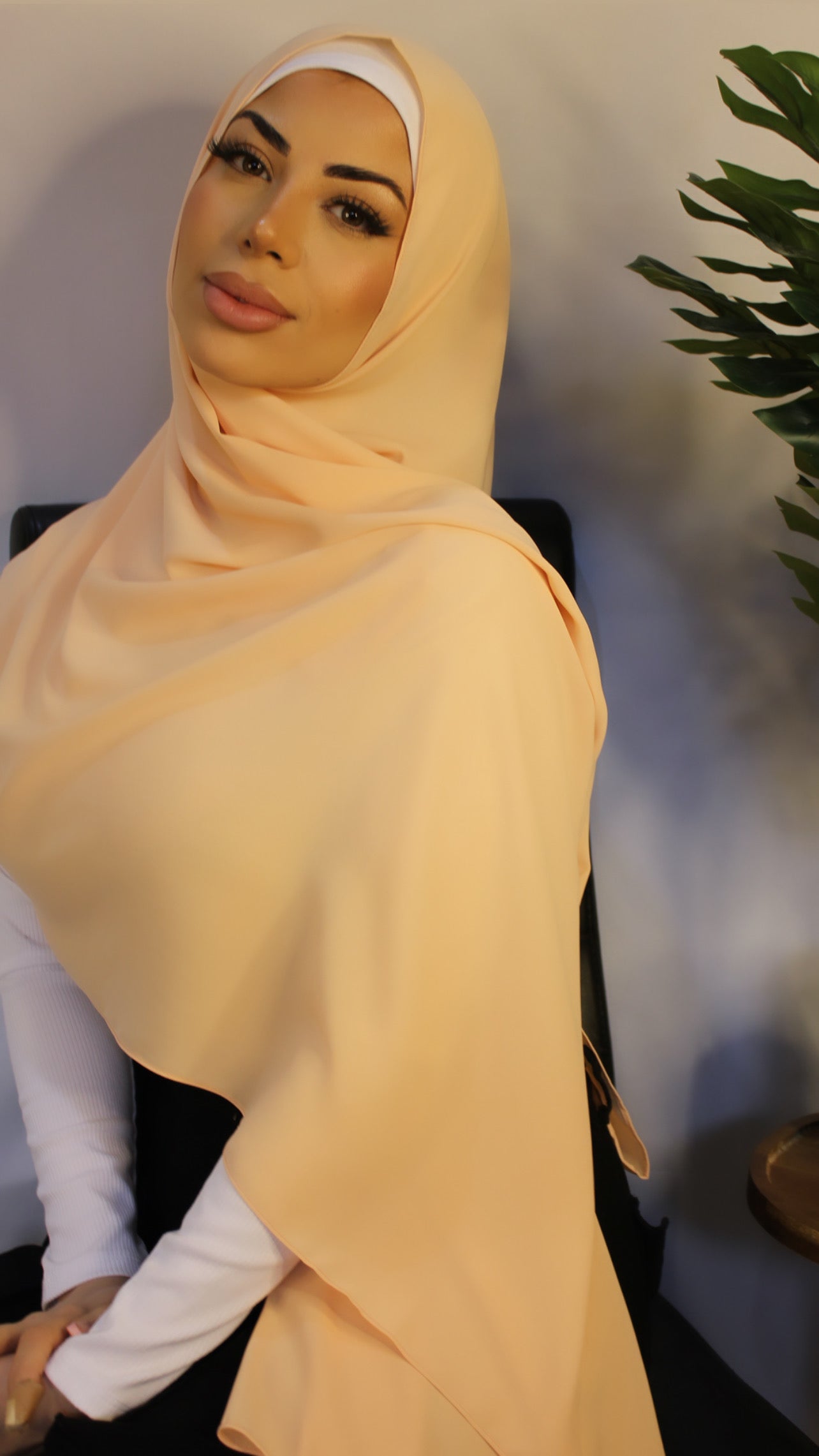 Instant Chiffon - Peach Nude