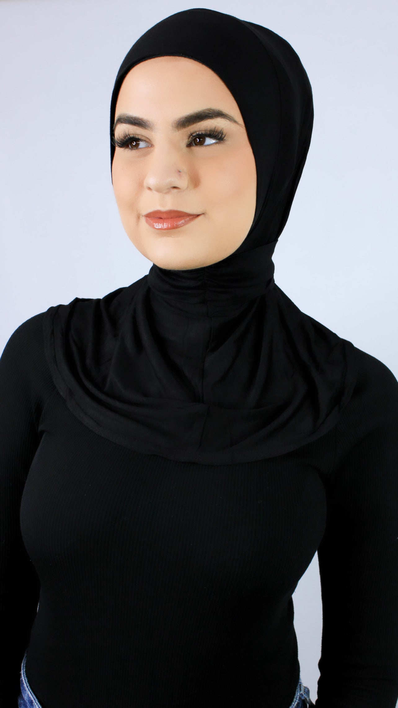 Button Up Ninja Cap - Black