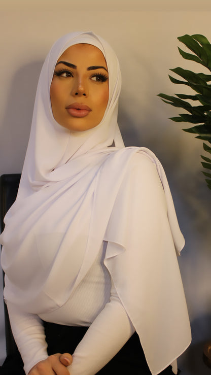 Instant Chiffon - True White